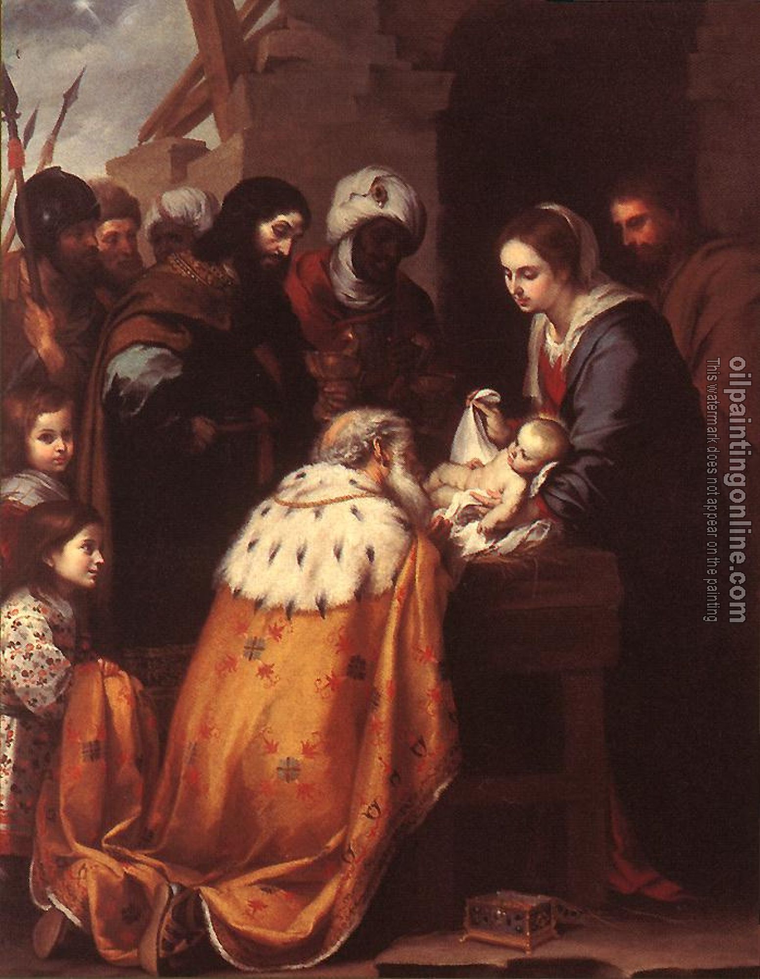 Murillo, Bartolome Esteban - Adoration of the Magi